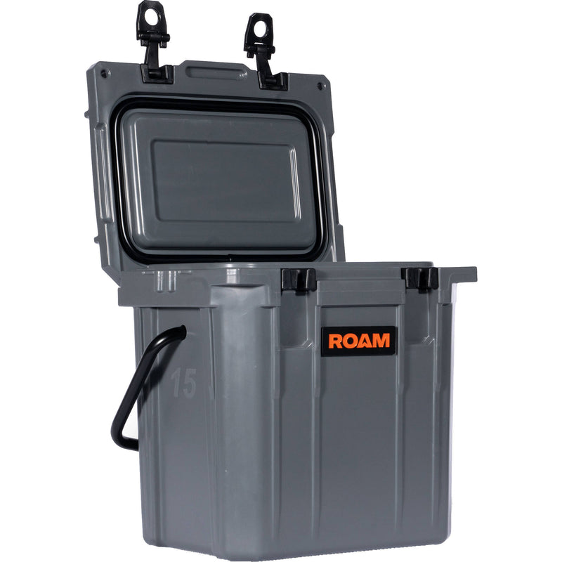 ROAM Adventure Rugged Cooler with Handle (Slate, 15 Quart)