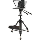 ikan PT4500S 15" SDI Teleprompter with Pedestal & Dolly Turnkey Kit