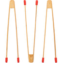 Dot Line Bamboo Print Tongs V2 (3-Pack)