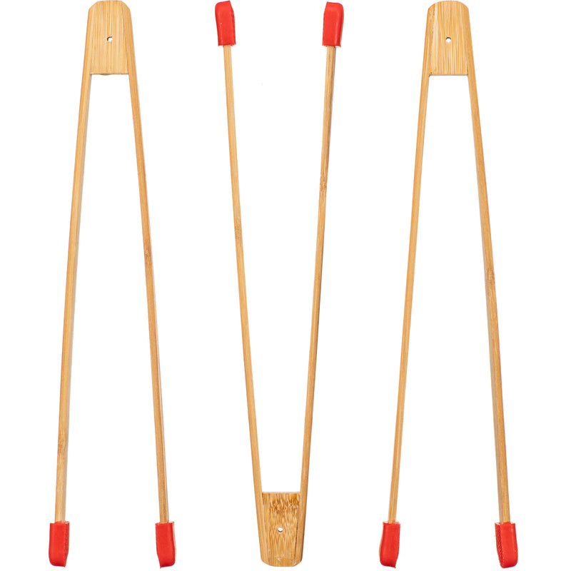 Dot Line Bamboo Print Tongs V2 (3-Pack)