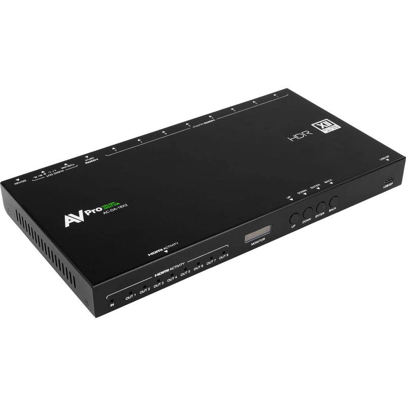 AVPro Edge 1x8 HDMI 2.1 Distribution Amplifier