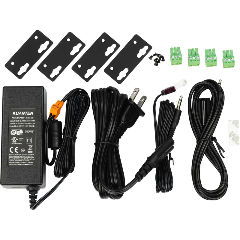 AVPro Edge Ultra-Slim 4K 4:4:4 HDMI 2.0 over HDBaseT Extender Kit (131', 10-Pack)
