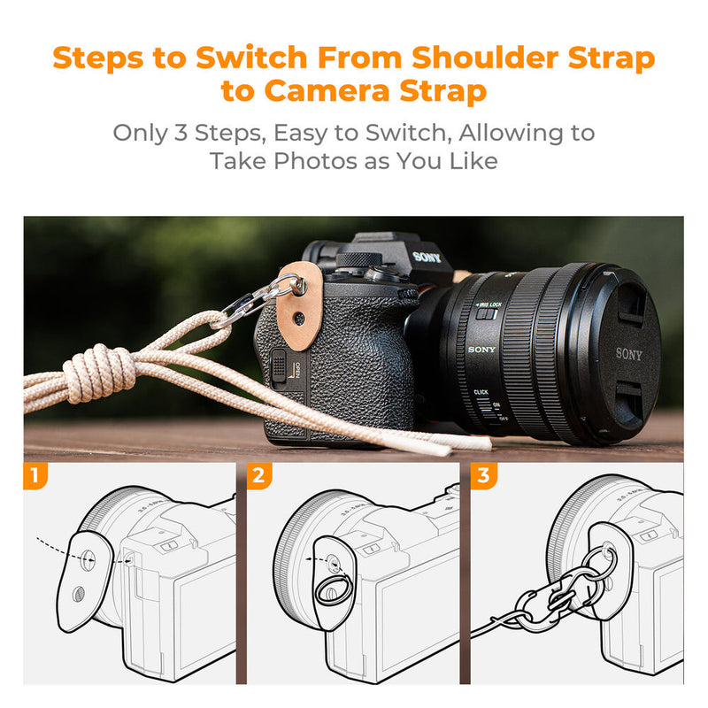 K&F Concept Urban Wander 11 Sling Bag (Orange)