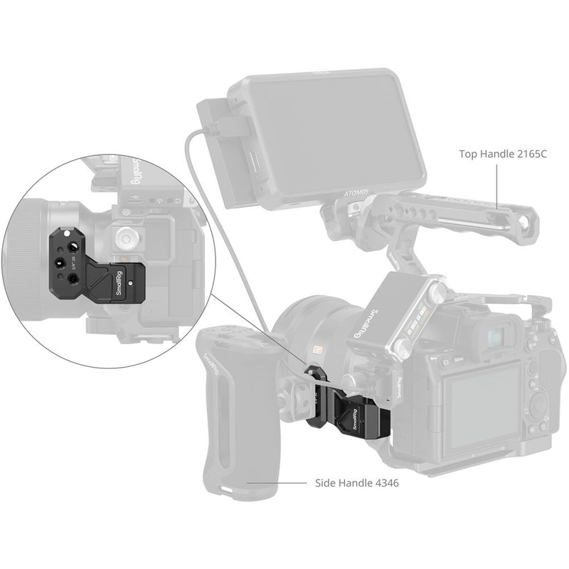 SmallRig Side Handle Extension Adapter with NATO Clamp