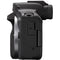Canon EOS R50 Mirrorless Camera with Cropping Guide Firmware (Black)