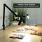 Mount-It! LED Desk Lamp with Swing Arms