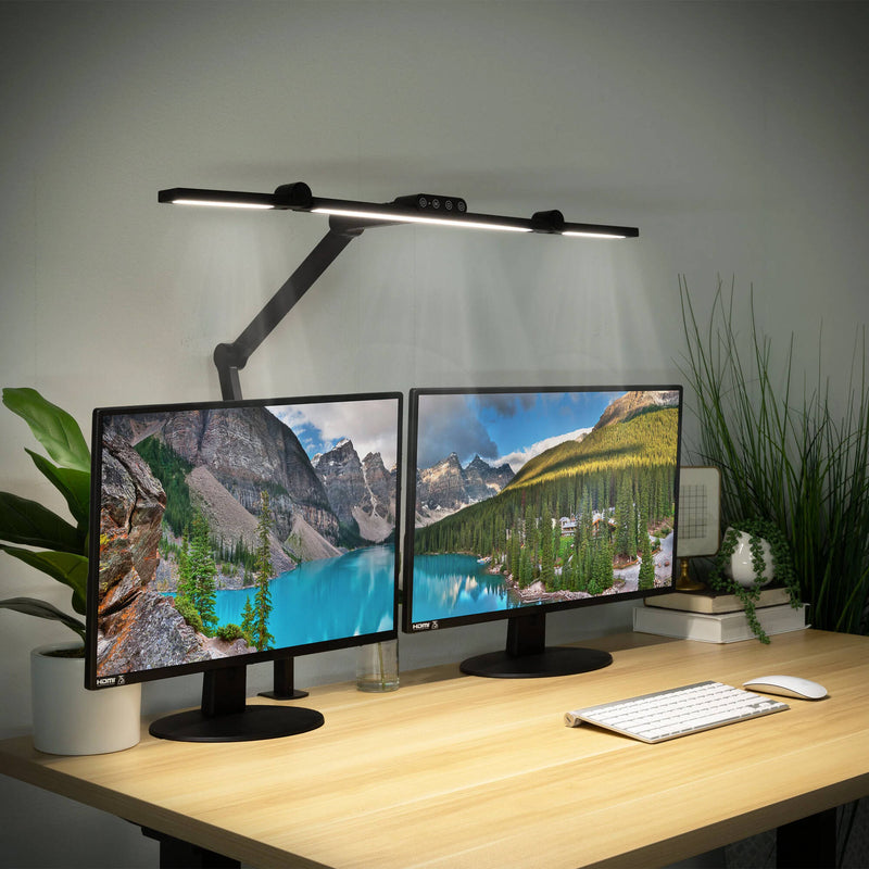 Mount-It! LED Desk Lamp with Swing Arms