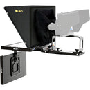 ikan PT4500 15" Teleprompter with Talent Monitor, Pedestal & Dolly Turnkey Kit