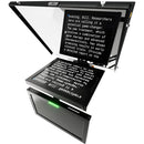 ikan PT4500 15" Teleprompter with Talent Monitor, Pedestal & Dolly Turnkey Kit