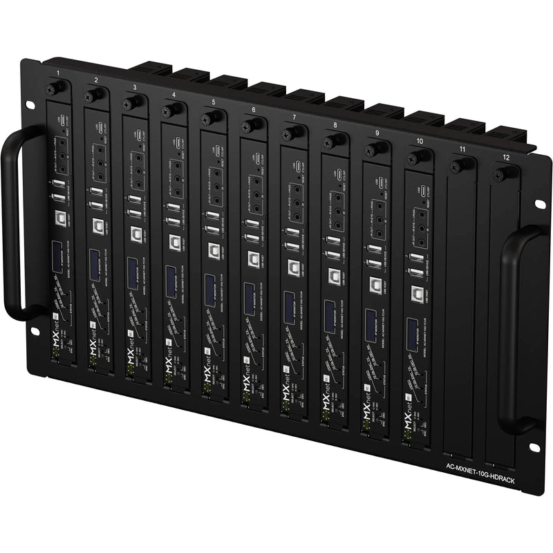 AVPro Edge MXNet Blanks for 10G Heavy-Duty Rack