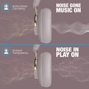 Naztech Aura 360 Wireless Noise-Canceling Headphones (Moondust)