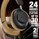 Naztech Aura 360 Wireless Noise-Canceling Headphones (Vintage)