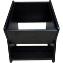 RAB Audio ProRak M12 Rolling Angled Rack Unit (Black, 12 RU)