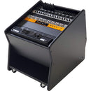 RAB Audio ProRak M12 Rolling Angled Rack Unit (Black, 12 RU)