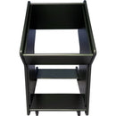 RAB Audio ProRak M20 Rolling Angled Rack Unit (Black, 20 RU)