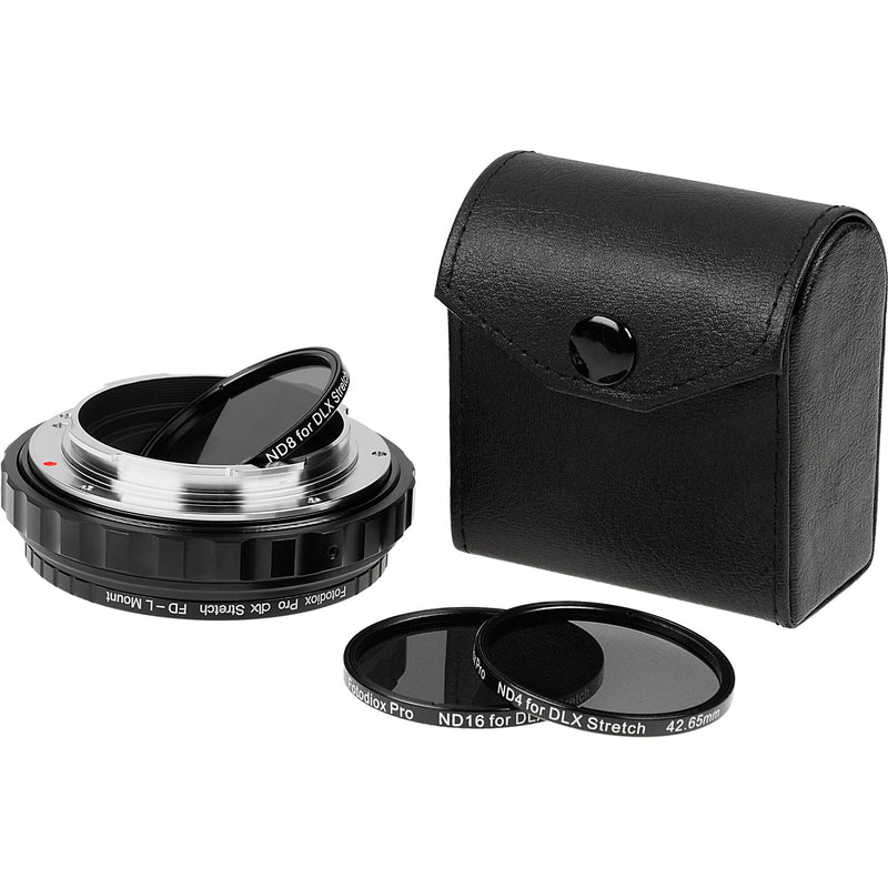 FotodioX DLX Stretch Adapter with ND Filter Set (Canon FD to L-Mount)