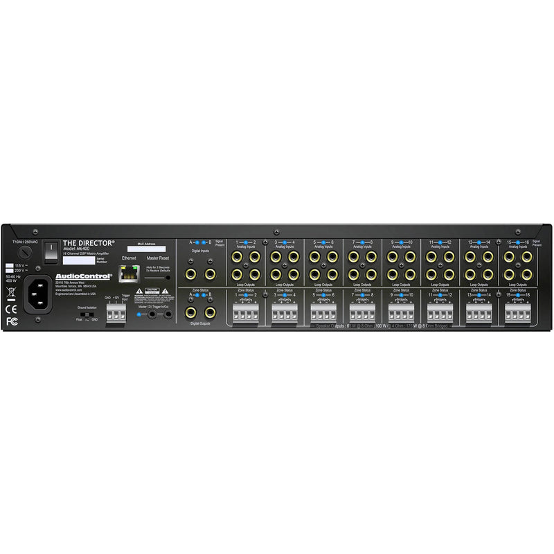 AVPro Edge Director M6400 16-Channel DSP Matrix Amplifier