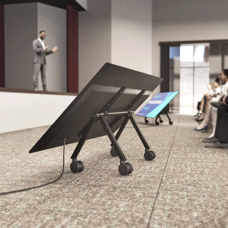 Heckler Presenter Confidence Stand for 50 to 75" Displays (Black)