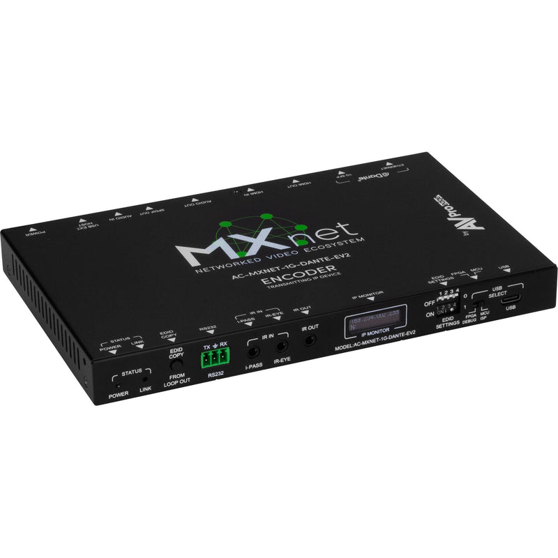 AVPro Edge MXNet 1G Evolution II Dante Encoder