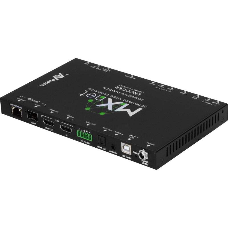 AVPro Edge MXNet 1G Evolution II Dante Encoder