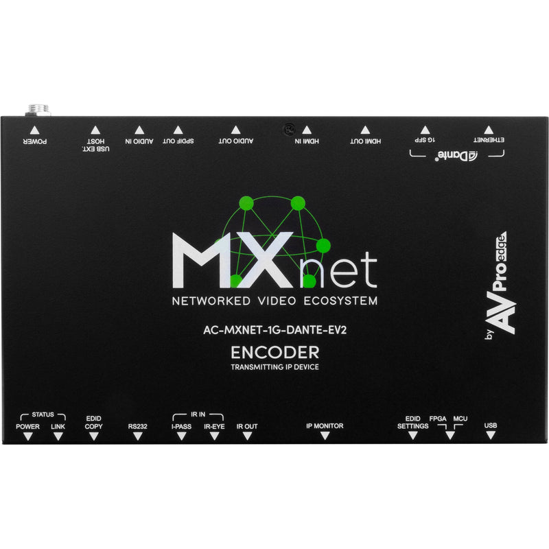AVPro Edge MXNet 1G Evolution II Dante Encoder