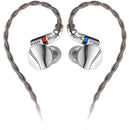 FiiO FD15 Dynamic Closed-Back In-Ear Headphones (Silver)