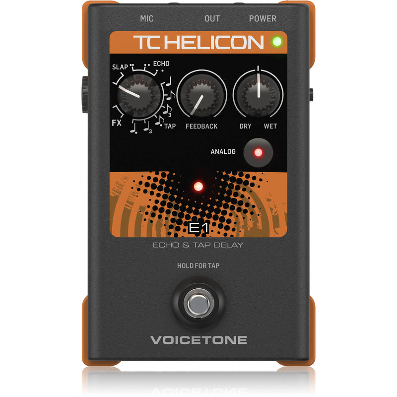 TC-Helicon VoiceTone E1 Vocal Echo FX Pedal