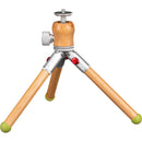 iFootage WB-S Timberpod Mini Tripod (Beech Wood, Silver)