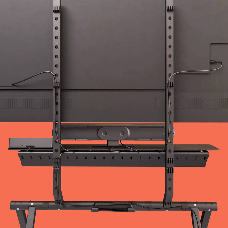 Heckler H1041 Hub Shelf and Storage for Heckler Mobile Fleet AV Carts