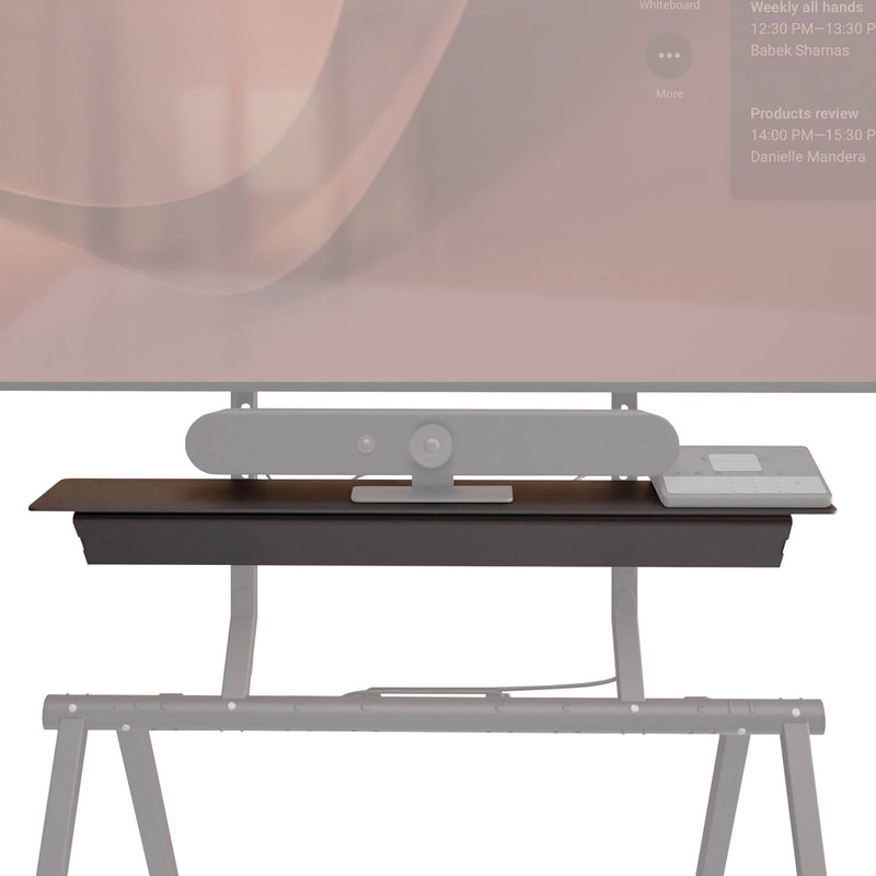 Heckler H1041 Hub Shelf and Storage for Heckler Mobile Fleet AV Carts