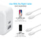 Naztech 2-Port USB-A/USB-C Wall Charger