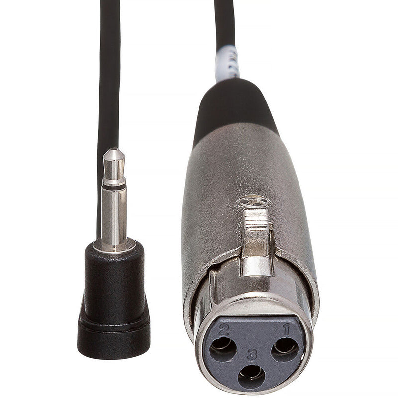 Hosa Technology XVM-305F Mono Mini Male to 3-Pin XLR Female Cable (5')