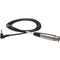 Hosa Technology XVM-305F Mono Mini Male to 3-Pin XLR Female Cable (5')
