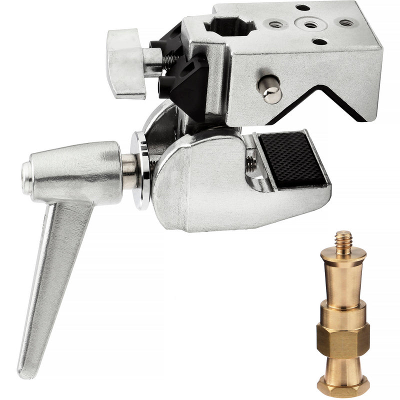 Impact Super Clamp with Ratchet Handle (Silver)