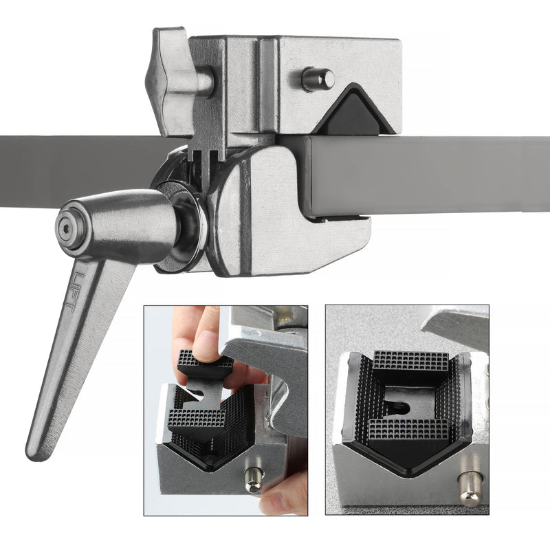 Impact Super Clamp with Ratchet Handle (Silver)