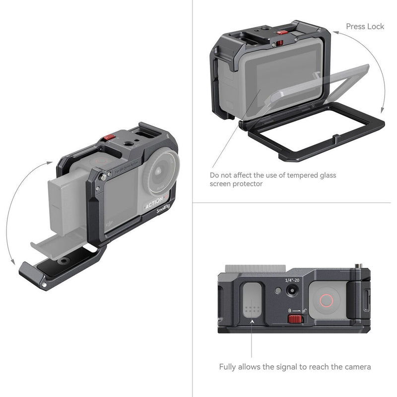 SmallRig Cage for DJI Osmo Action Camera