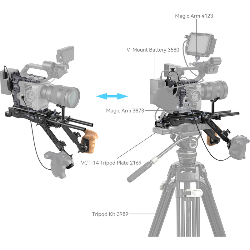 SmallRig Shoulder Rig Kit V2 for Sony FX6