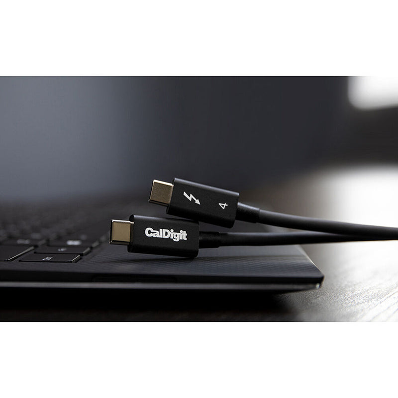 CalDigit Thunderbolt 4 / USB4 Passive Cable (2.6', Black)