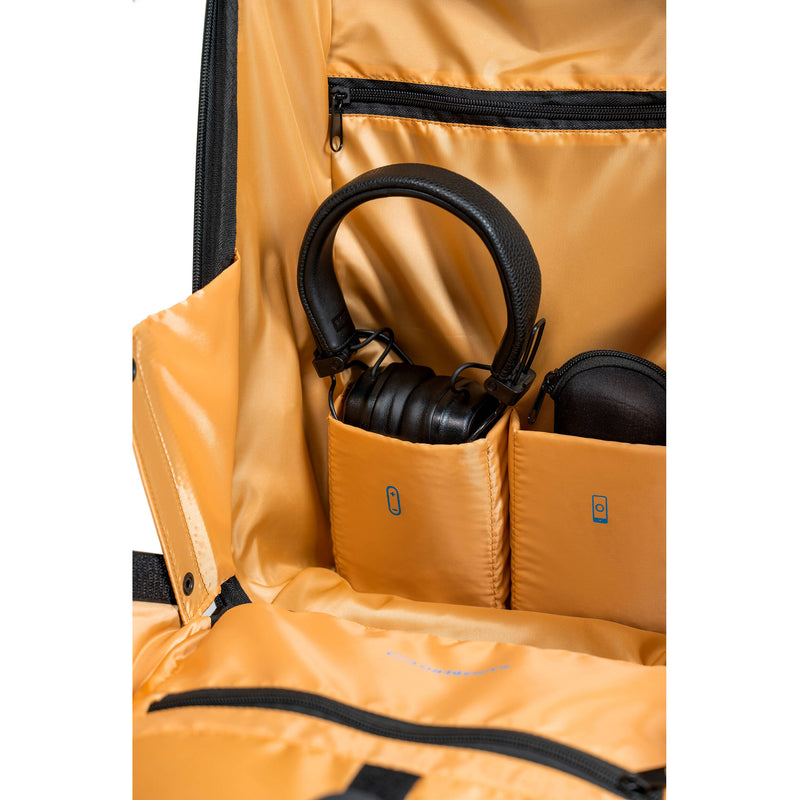 RAINSBERG Classic Backpack (Graphite with Yellow Lining, 22L)