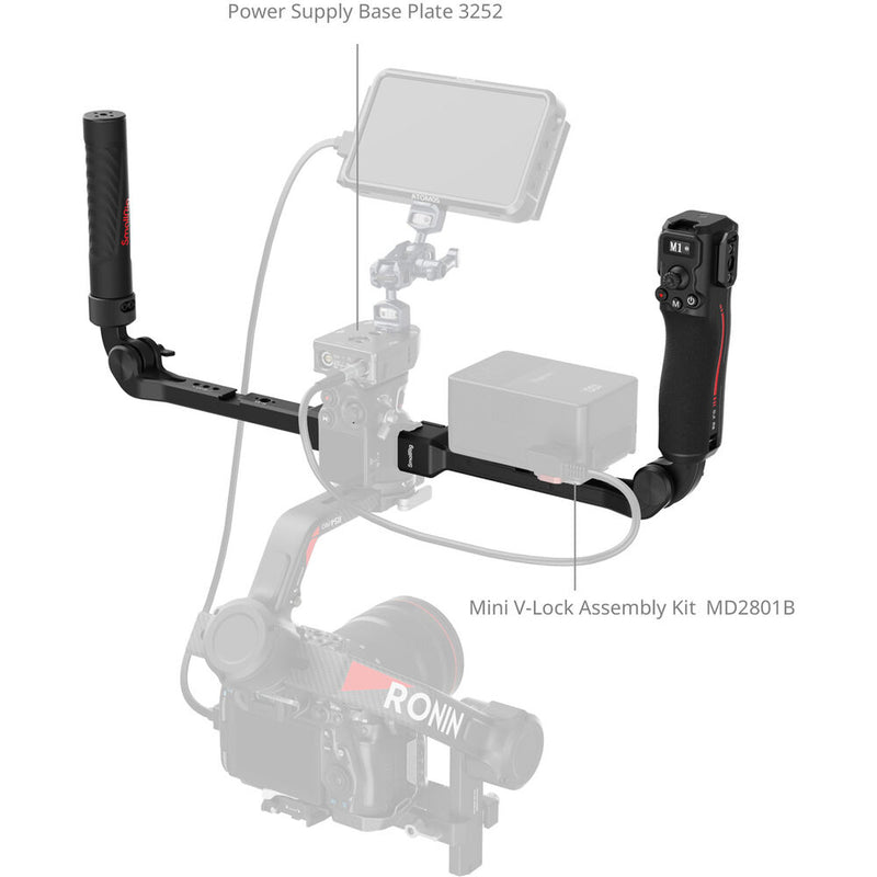 SmallRig Focus Control Dual Handle for DJI RS Series
