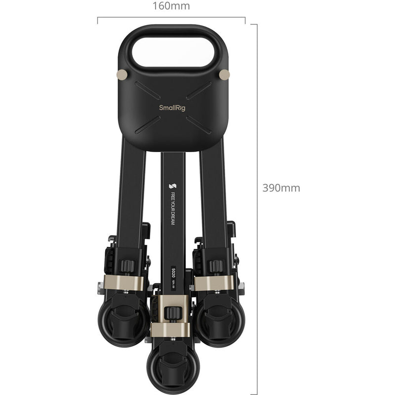 SmallRig Quick-Lock Heavy-Duty Photography Tripod Dolly