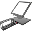 ikan PT4500 15" Teleprompter with Talent Monitor, Tripod & Dolly Turnkey Kit