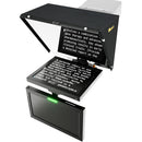 ikan PT4500 15" Teleprompter with Talent Monitor, Tripod & Dolly Turnkey Kit
