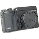JJC Auto Lens Cap for Ricoh GXR