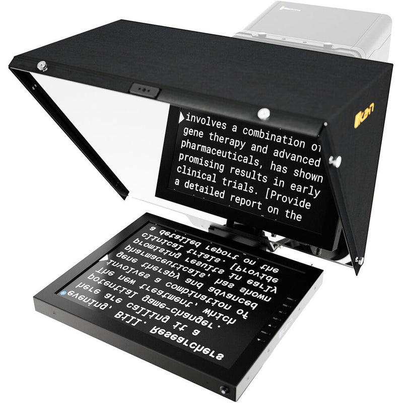 ikan PT4500 15" Teleprompter with Pedestal & Dolly Turnkey Kit