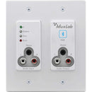 MuxLab Bluetooth and RCA/3.5mm Audio to Dante Panel (White)