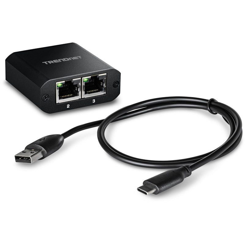 TRENDnet 2-Port Gigabit Ethernet Splitter