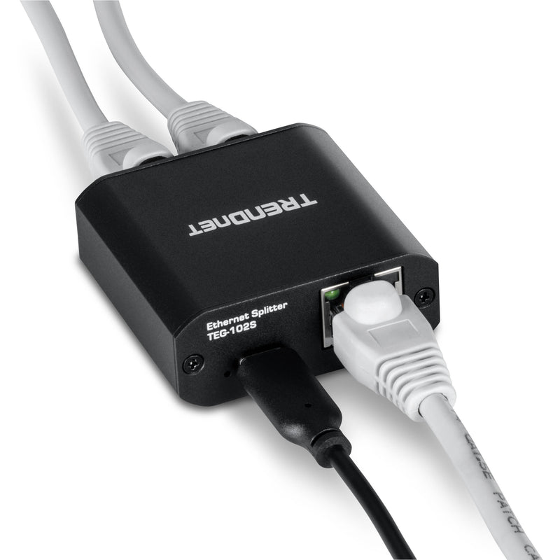 TRENDnet 2-Port Gigabit Ethernet Splitter