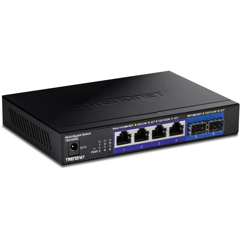 TRENDnet TEG-S562 4-Port 2.5G Unmanaged Network Switch