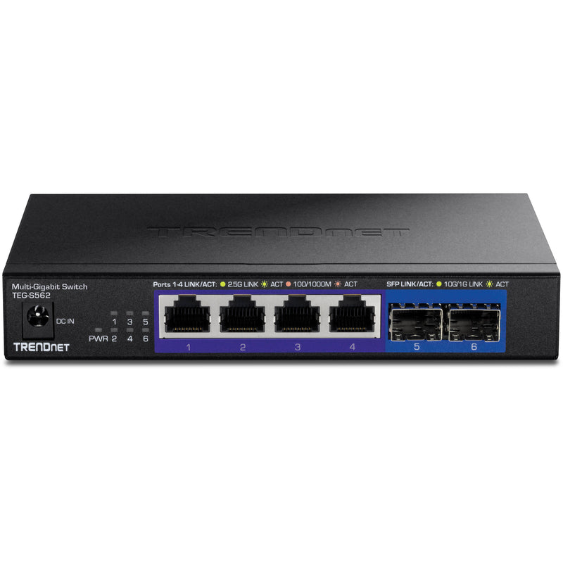 TRENDnet TEG-S562 4-Port 2.5G Unmanaged Network Switch